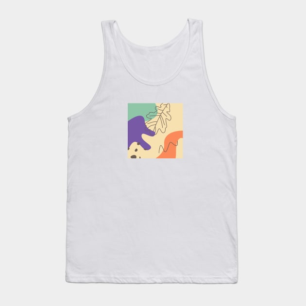 Botanical Abstracts #5 Tank Top by Danny Afy